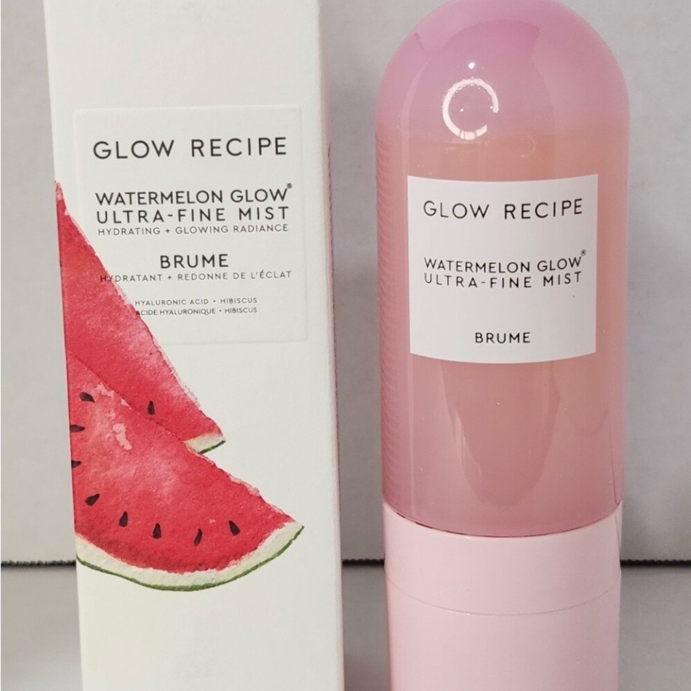 Glow Recipe Watermelon Glow Ultra-Fine Mist - Pink NIB NWT